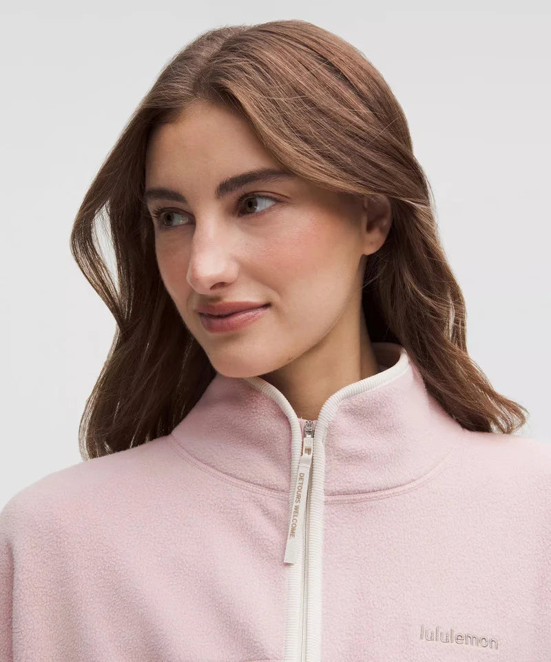 Fleecová bunda na zip