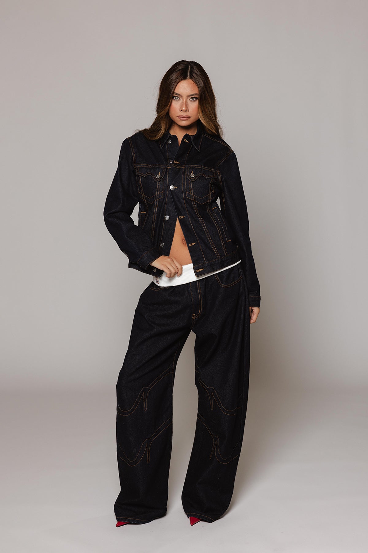 Džíny Niskostanowe