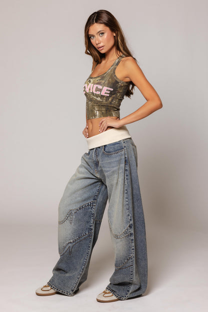 Džíny Niskostanowe