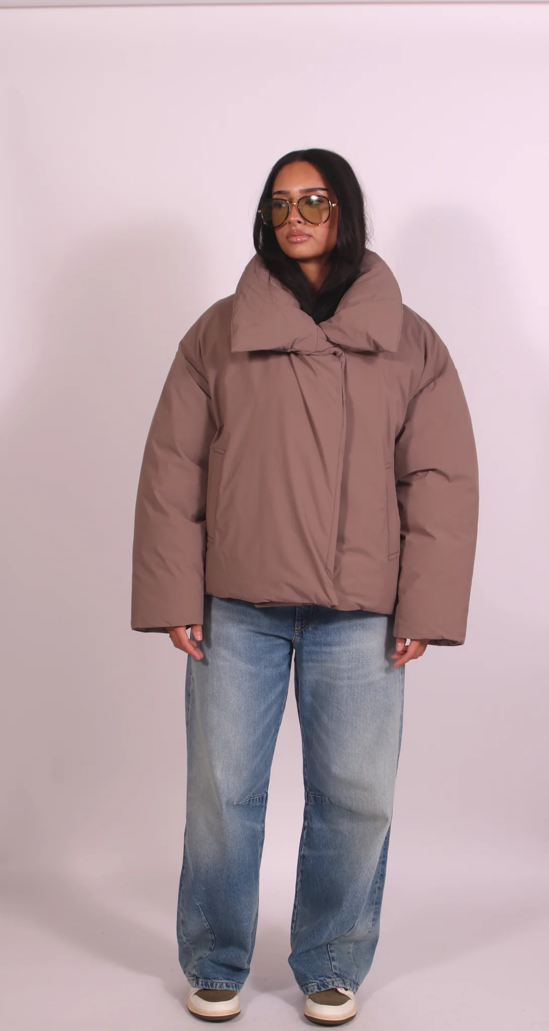 Bunda s Nadýchaným Límcem